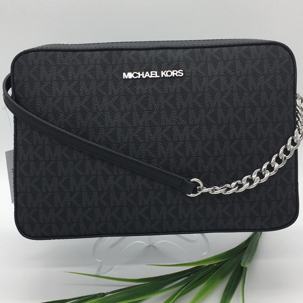 MICHAEL KORS JET SET ITEM LG EW CROSSBODY LEATHER - Picture 3 of 8